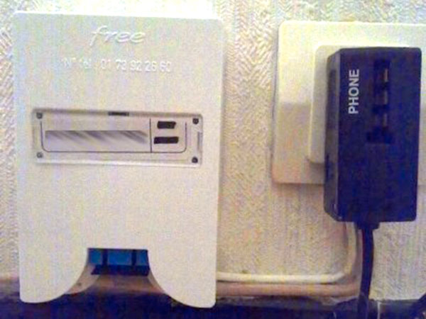 Fibre optique Montpellier | FTTH quadrifibre Free