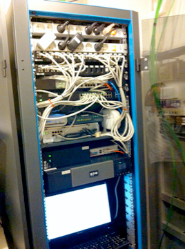 Fibre optique Montpellier | Baie intégrée